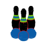 Duckpin Bowling Animals