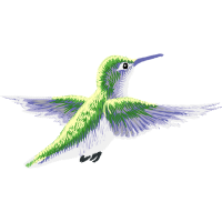 Ruby Throated Hummingbird Animals