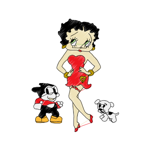 Betty Boop Animals Betty Boop Animals