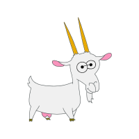 Feral Goat Animals
