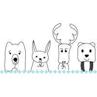 Line Art Animals Line Art Animals