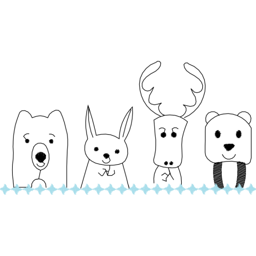 Line Art Animals Line Art Animals