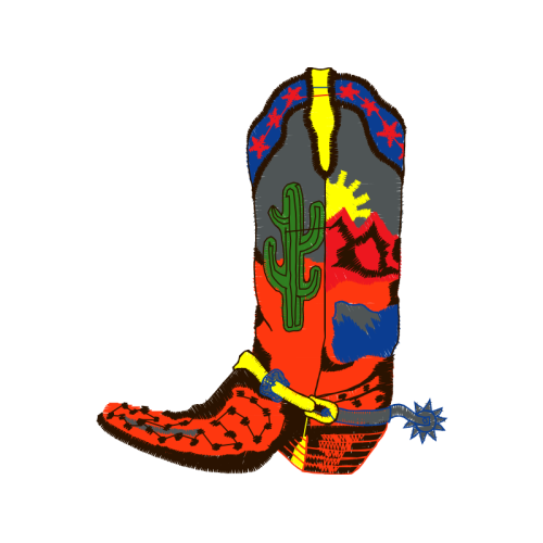 Cowboy Boot Animals Cowboy Boot Animals