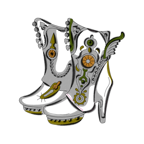 Cowboy Boot Animals Cowboy Boot Animals