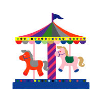 Child Carousel Animals Child Carousel Animals