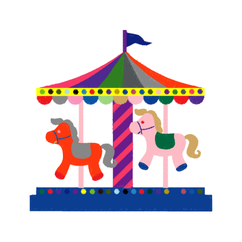 Child Carousel Animals Child Carousel Animals