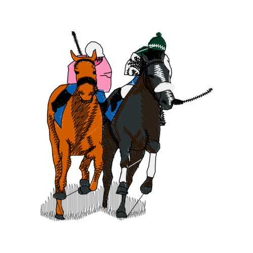 Horse Racing Animals