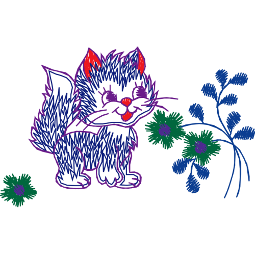 Cat Playing With Yarn Animals Cat Playing With Yarn Animals