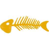 Fish Bone Animals Fish Bone Animals