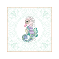 Lined Seahorse Animals