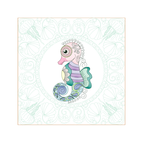 Lined Seahorse Animals Lined Seahorse Animals