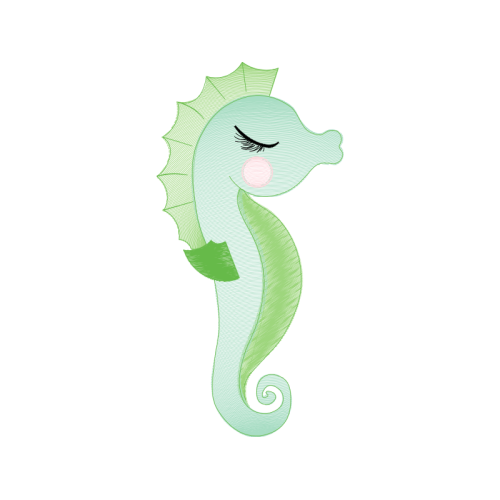 Lined Seahorse Animals Lined Seahorse Animals