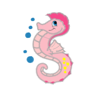 Lined Seahorse Animals