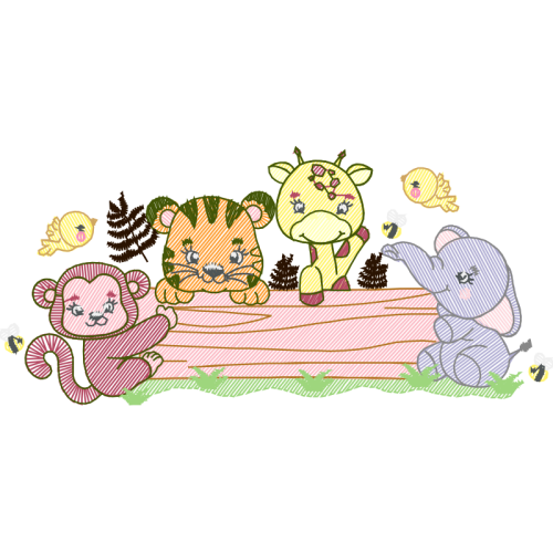 Matriz De Bordado Animals Matriz De Bordado Animals