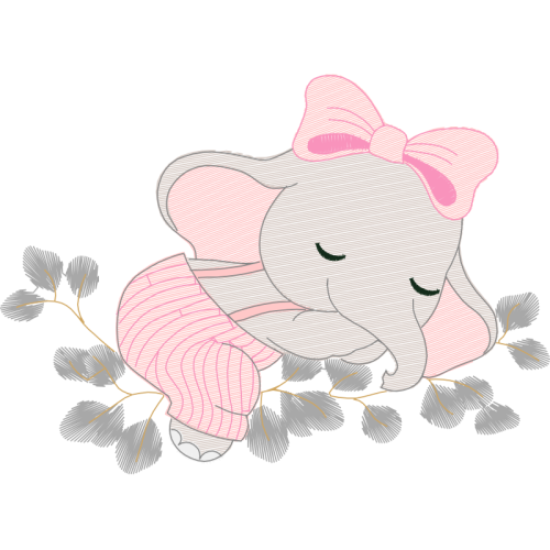 African Elephants Flowers African Elephants Flowers