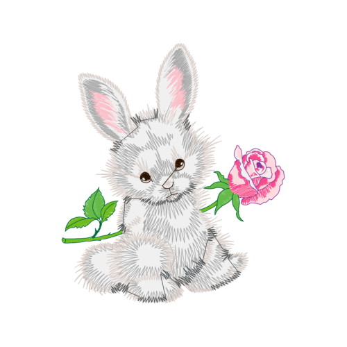 Domestic Rabbit Flowers Domestic Rabbit Flowers