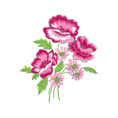 French Rose Flowers French Rose Flowers