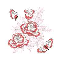 Garden Roses Flowers