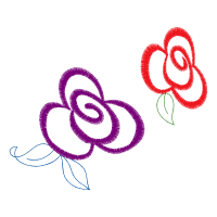 Graphic Flowers Graphic Flowers