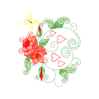 Hybrid Tea Rose Flowers