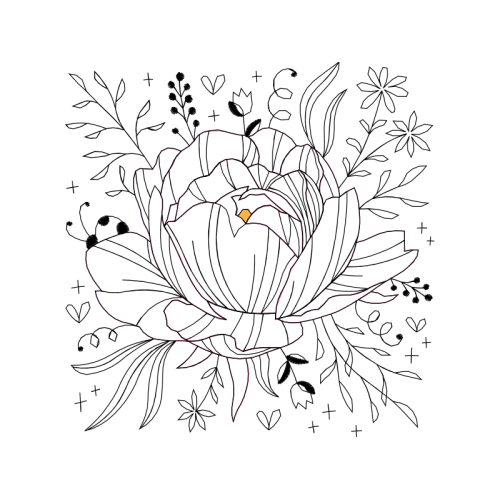 Line Art Flowers Line Art Flowers