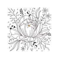 Line Art Flowers Line Art Flowers