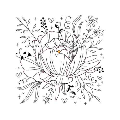 Line Art Flowers Line Art Flowers