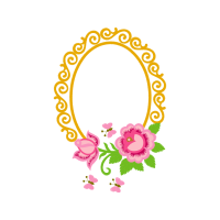 Picture Frame Flowers