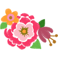 Prairie Rose Flowers