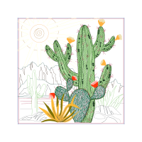 Prickly Pear Flowers