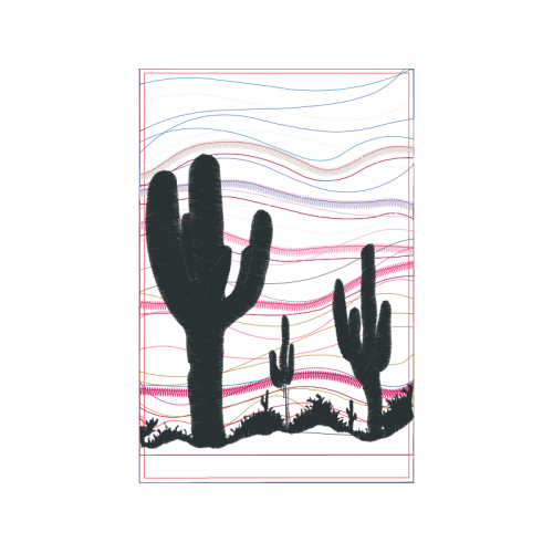 Triangle Cactus Flowers Triangle Cactus Flowers