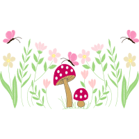 Custom Patch Flowers