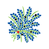 Density Functional Theory Flowers