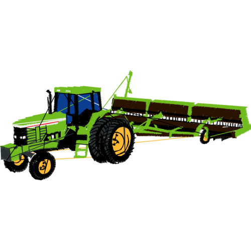 Tractor Flowers Tractor Flowers