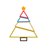 Triangle Christmas Triangle Christmas