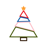 Triangle Christmas Triangle Christmas