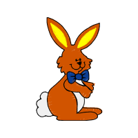 Black Tailed Jackrabbit Easter Black Tailed Jackrabbit Easter