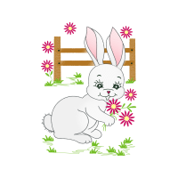 Domestic Rabbit Easter Domestic Rabbit Easter