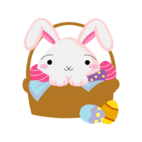 Domestic Rabbit Easter