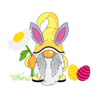 Domestic Rabbit Easter