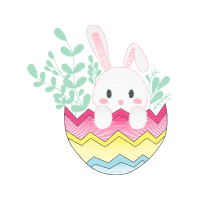 Domestic Rabbit Easter Domestic Rabbit Easter