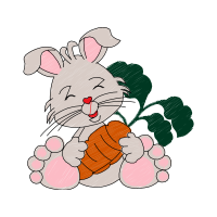 Domestic Rabbit Easter