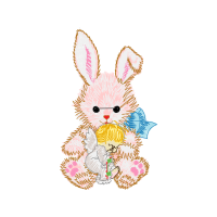 Domestic Rabbit Easter