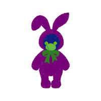 Domestic Rabbit Easter