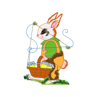 Domestic Rabbit Easter