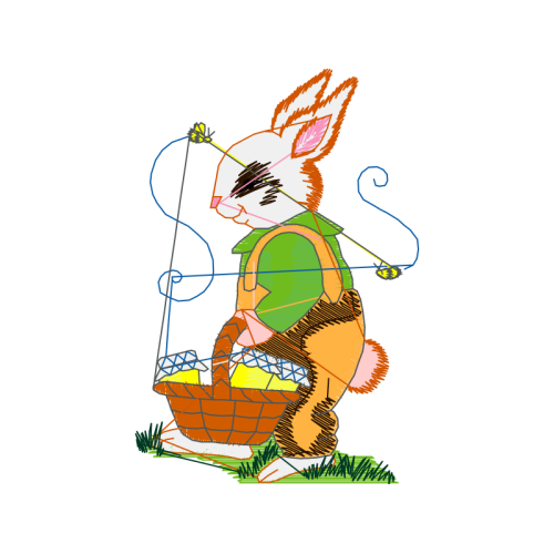 Domestic Rabbit Easter Domestic Rabbit Easter