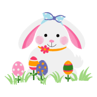 Domestic Rabbit Easter