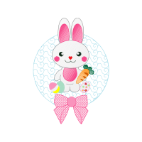 Domestic Rabbit Easter
