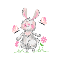 Domestic Rabbit Easter Domestic Rabbit Easter