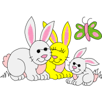 Domestic Rabbit Easter Domestic Rabbit Easter